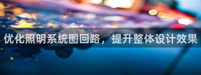 优化照明系统图回路，提升整体设计效果