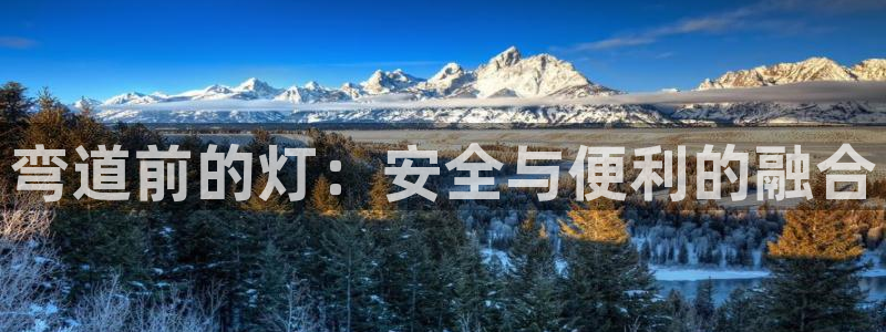 弯道前的灯：安全与便利的融合